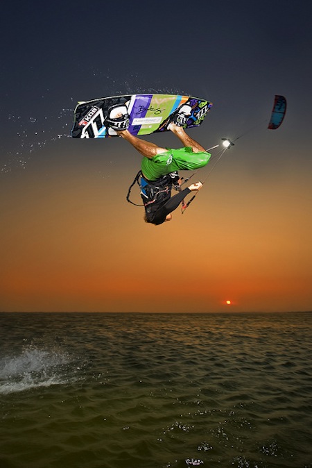 récord Guinness de kitesurf