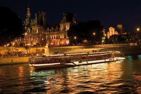 Boda en barco en Paris