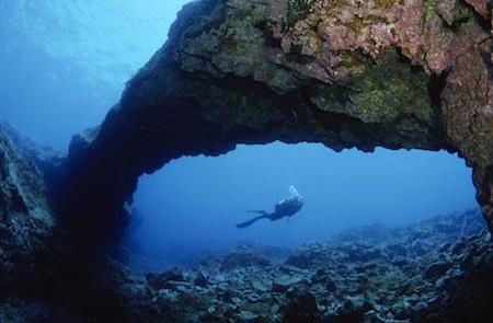 paraíso para el buceo