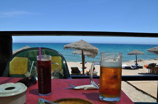 Chiringuitos de playa en Mojácar