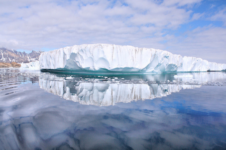 icebergs antárticos