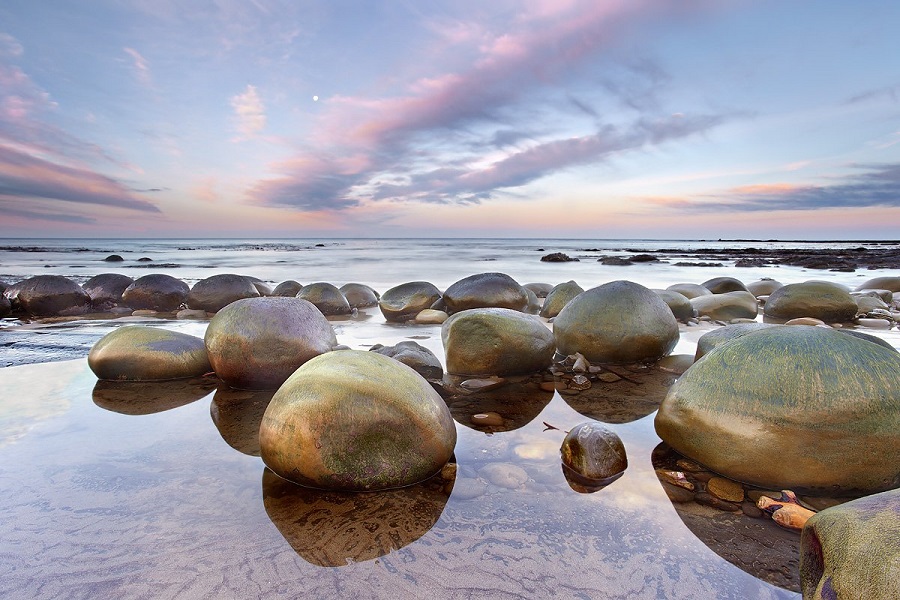 bowling ball beach