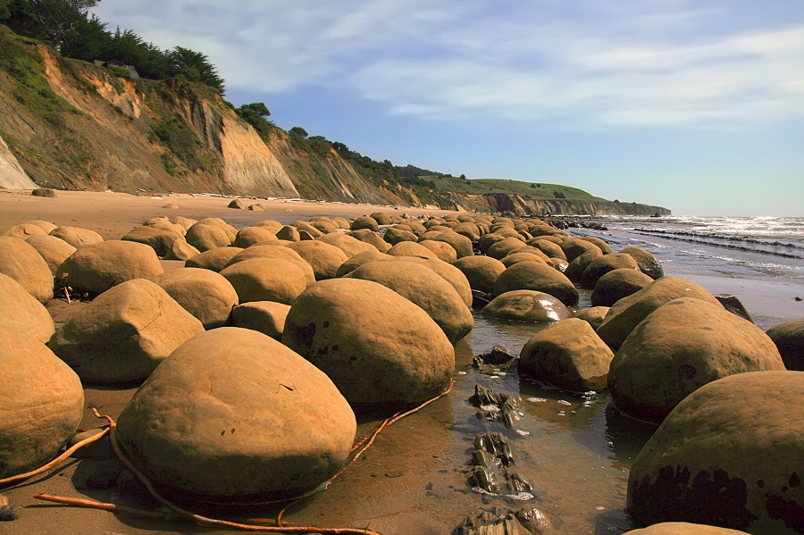 bowling ball beach