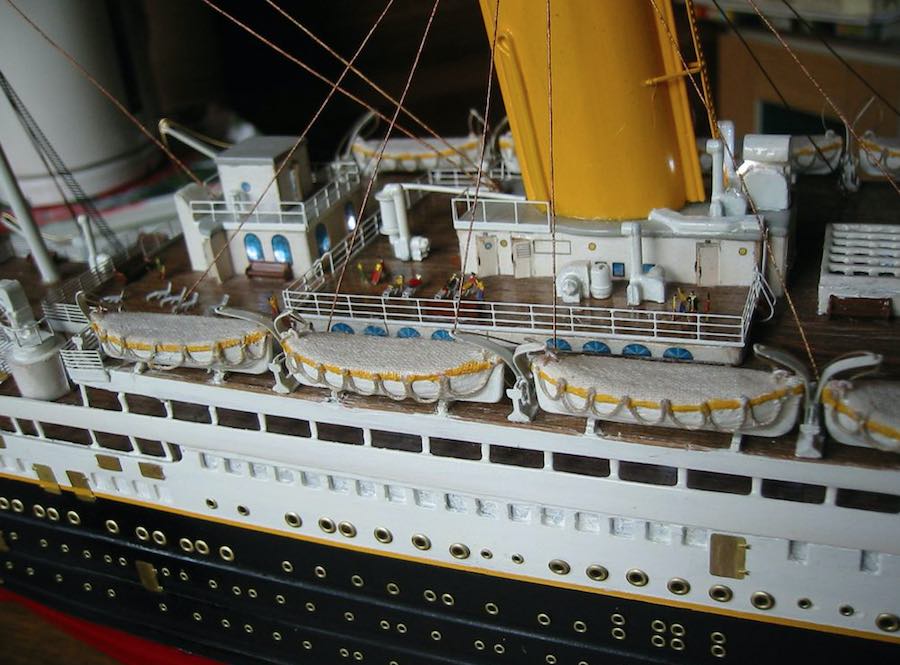 brillo cebolla Hacer Maquetas de barcos. Haz tu propia maqueta del Titánic