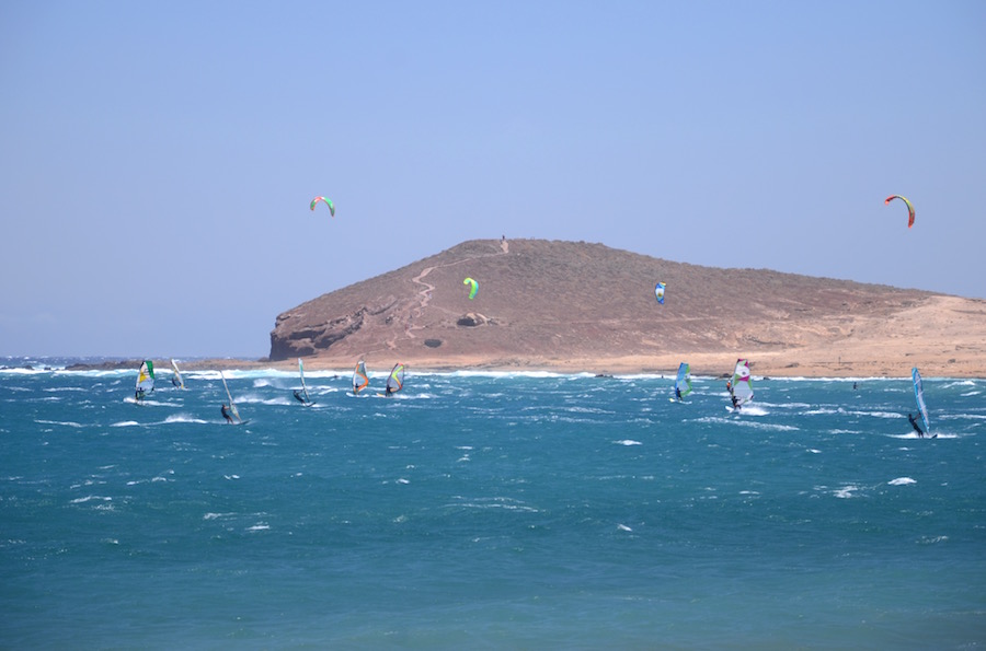 Turismo Náutico Kitesurf y windsurf en El Médano - Tenerife