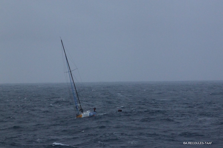 Rescate Kito de Pavant - Vendée Globe 2016