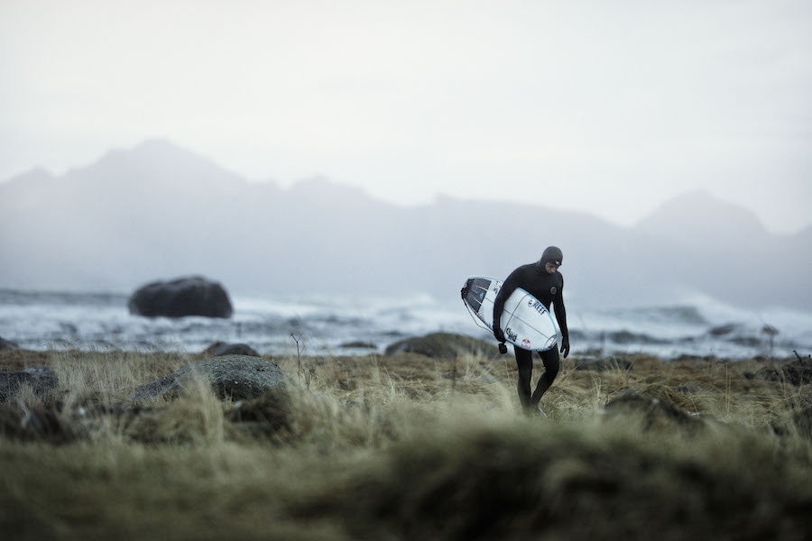 Mick Fanning Aurora Boreal