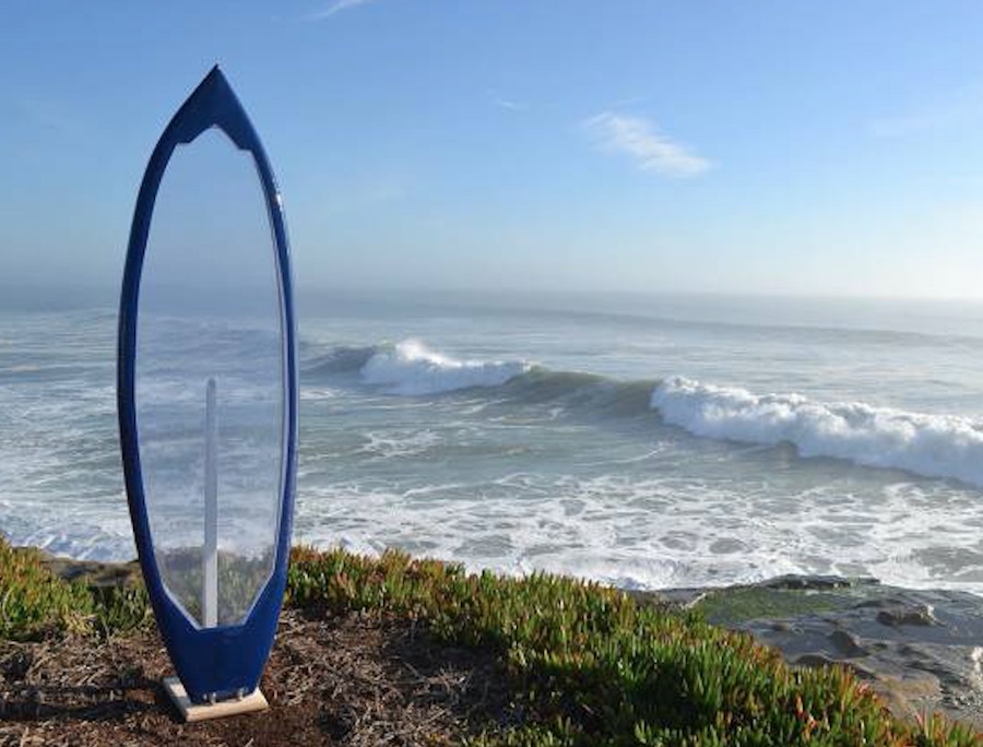 Tabla de surf transparente 1