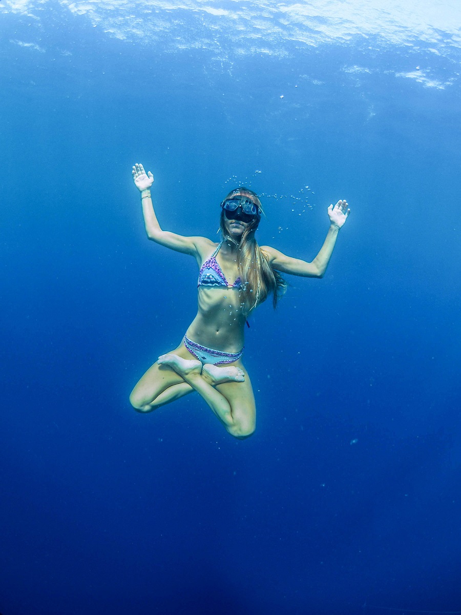 yoga subacuático