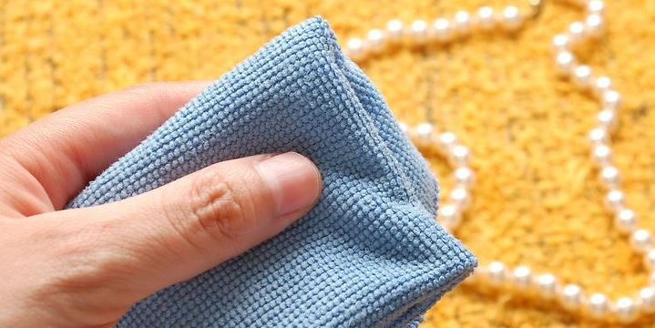 limpieza de las perlas