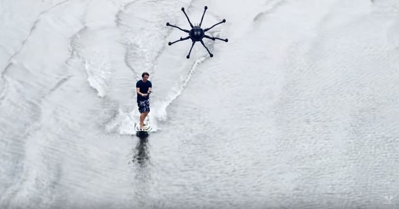 drones para surfear