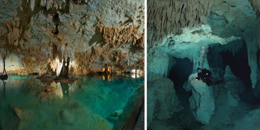 cenotes de sac actun