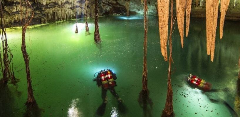 cueva sumergida mas larga