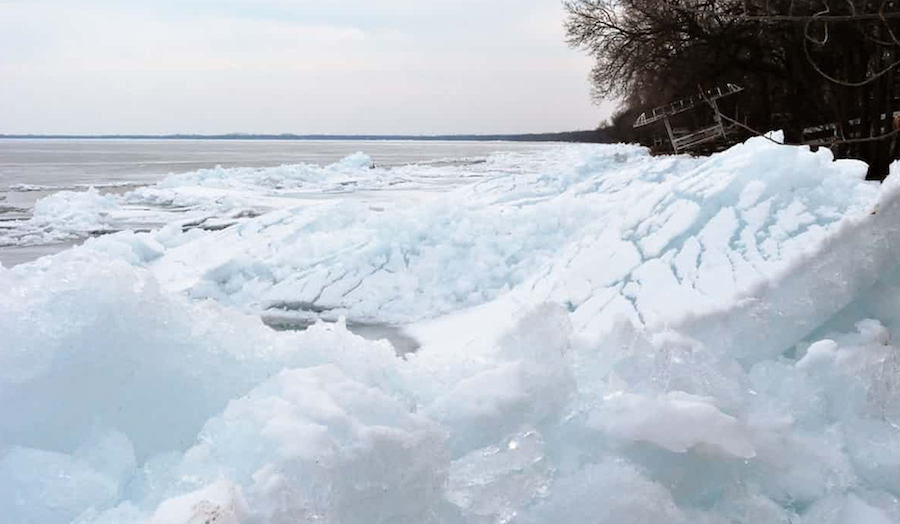 tsunami de hielo