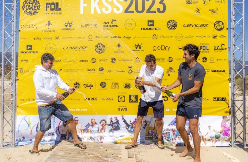 Alejandro Climent ganador de las Formula Kite Spain Series 2023